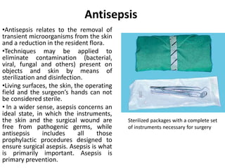 Comprehensive Guide to Operating Theater Setup and Aseptic Techniques ...
