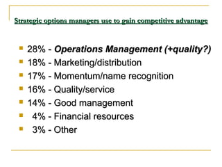 Operation management | PPT