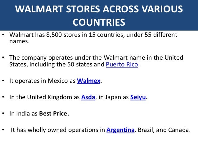 operation management of walmart Walmart: success on an unimaginable scale inventory management process, walmart can pass overhead and operation costs walmart was one of. operation management of walmart Walmart: success on an unimaginable scale inventory management process, walmart can pass overhead and operation costs walmart was one of.