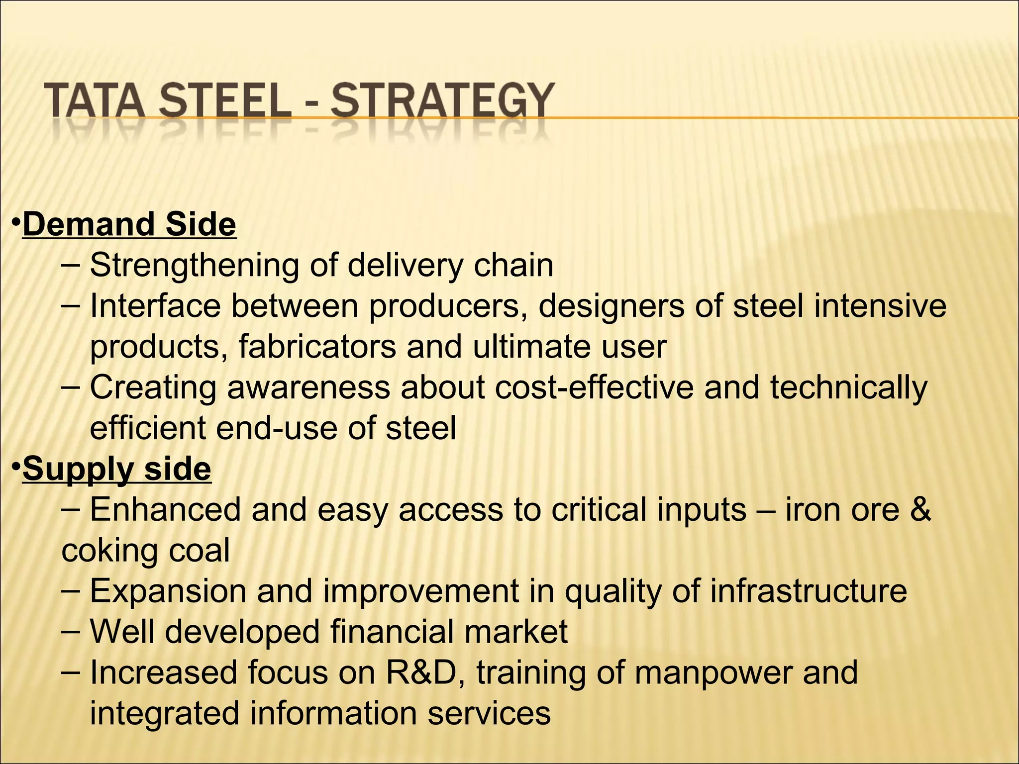 Tata Steel-ppt | PPT