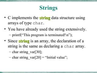 Operation on string presentation | PPT