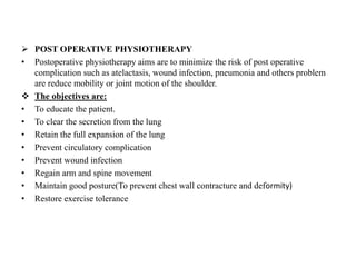Operation on the pleura