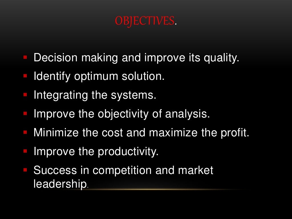 Operation Research And Its Application