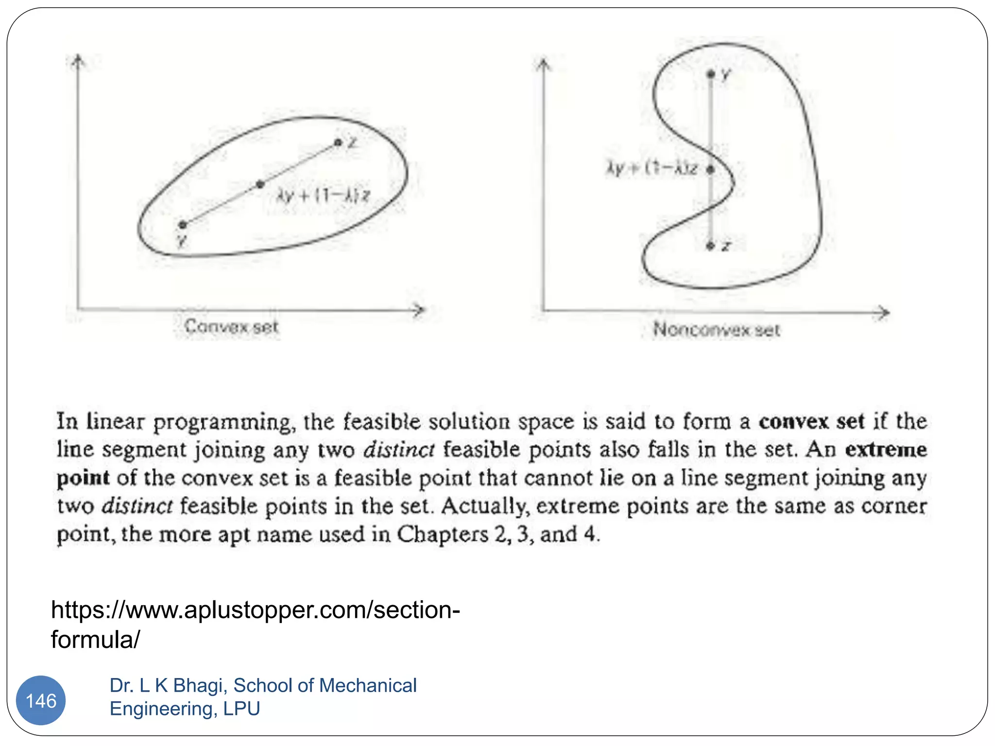 Dr. L K Bhagi, School of Mechanical
Engineering, LPU
146
https://www.aplustopper.com/section-
formula/
 
