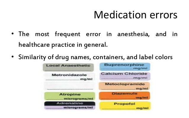 Medication Safety And Error Prevention Medication Safety And Error Prevention