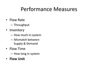 Example Flow Rate For Operations Management Operations and Supply Chain Management | PPTX