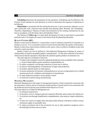 Operations management | PDF