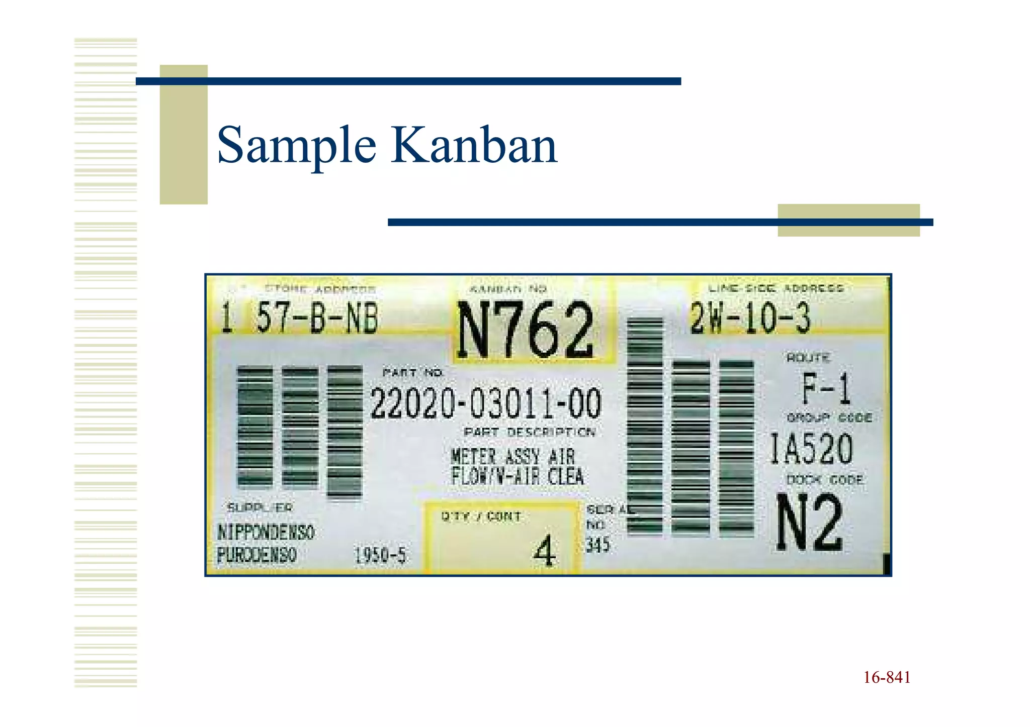 Sample Kanban




                16-841
                16-
 