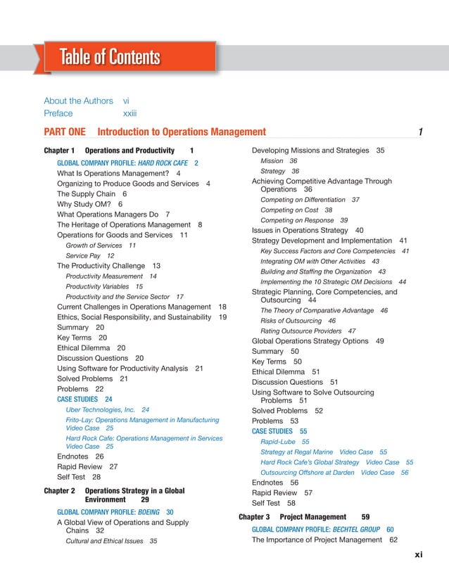 OPERATIONS MANAGEMENT HEIZER 11 EDITION SOLUTIONS PDF visual data 7
