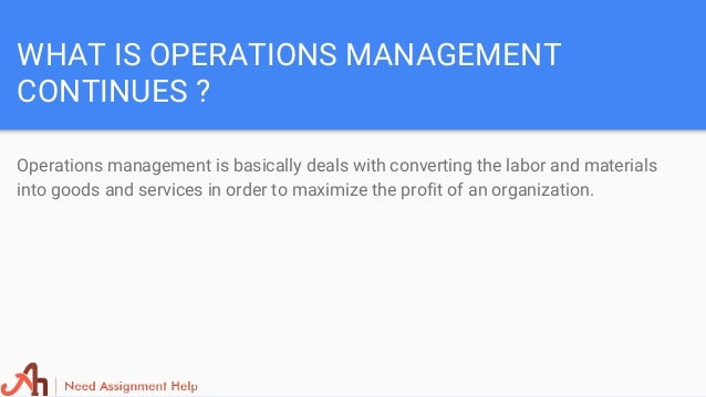 operations management assignment help Operations management assignment help guides students in the best effective way to solve all queries of operational management assignment we are available online. operations management assignment help Operations management assignment help guides students in the best effective way to solve all queries of operational management assignment we are available online.