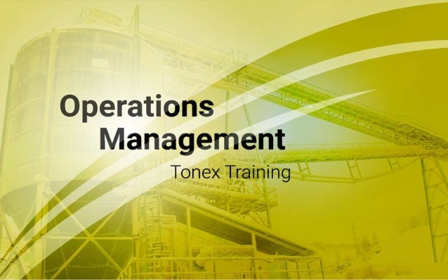 Operations Management Training, Learn Operations Strategy Levels, Role, JIT & Lean Systems More