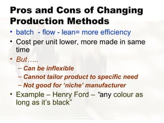 Operations Management Presentation | PPT