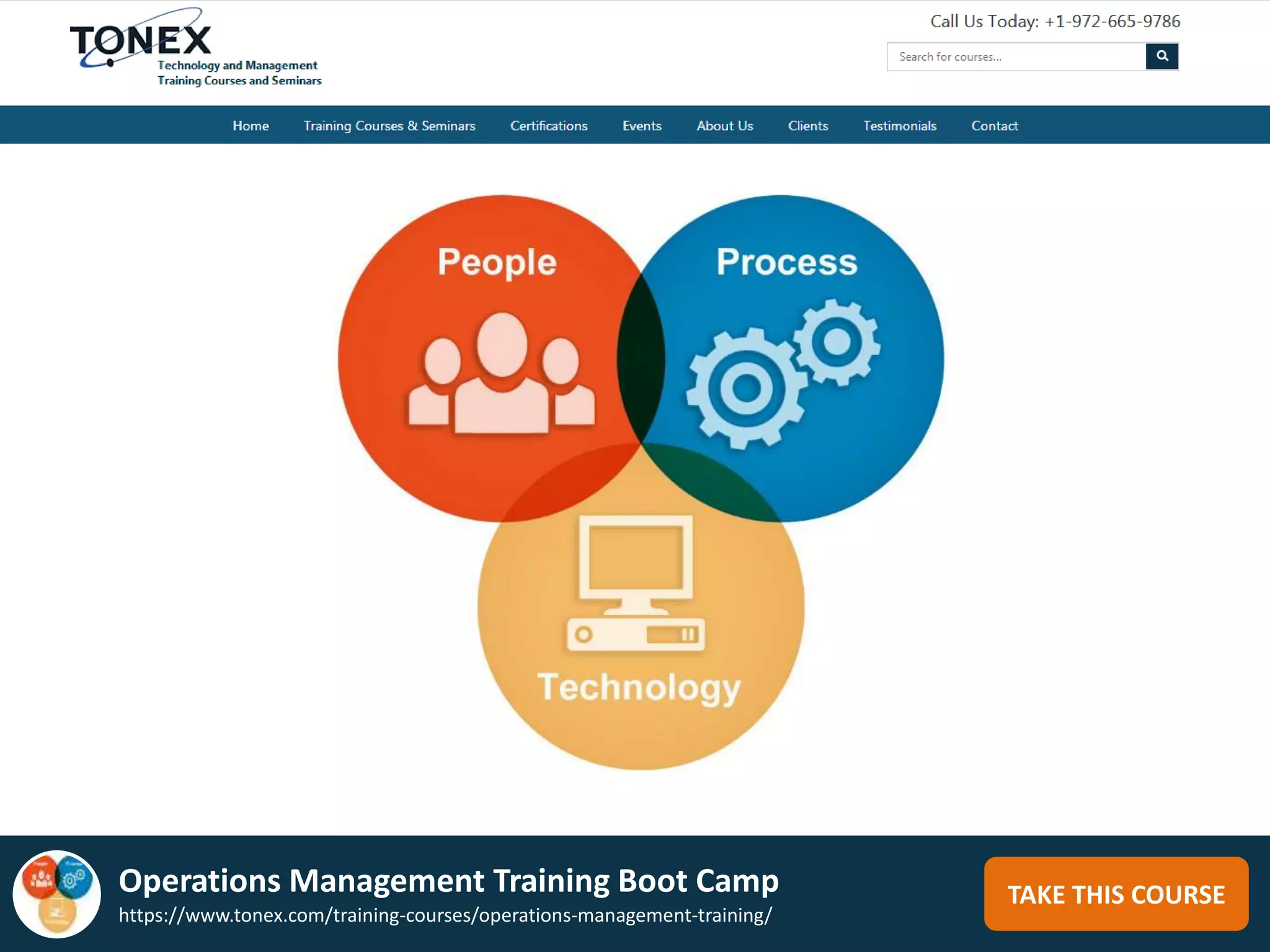 TAKE THIS COURSEOperations Management Training Boot Camp
https://www.tonex.com/training-courses/operations-management-training/
 