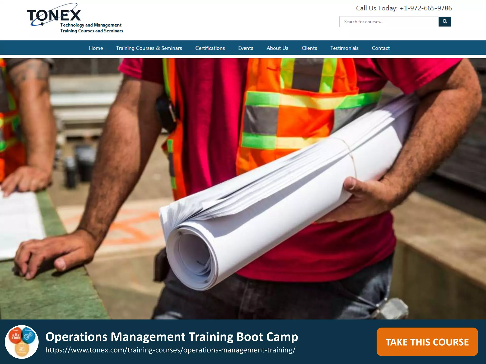 TAKE THIS COURSEOperations Management Training Boot Camp
https://www.tonex.com/training-courses/operations-management-training/
 