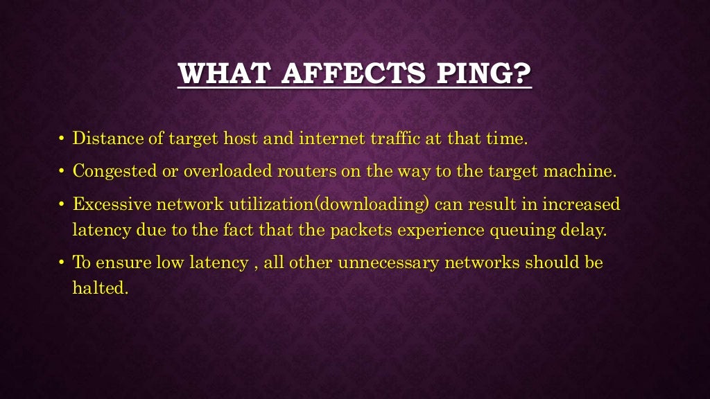 What is Ping