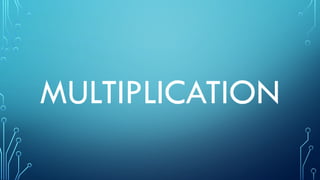 MULTIPLICATION
 
