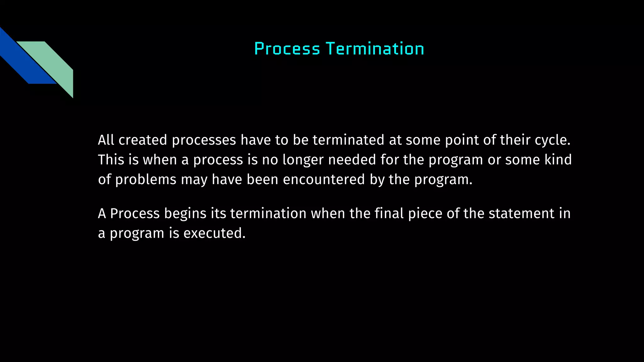 Operations on Processes and Cooperating processes | PPTX