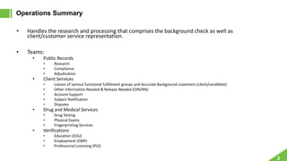 Operations overview 2016 | PPTX