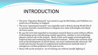 Operations research | PDF