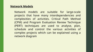 Operational Network Model Operations Research.Meaning and definitions | PPTX