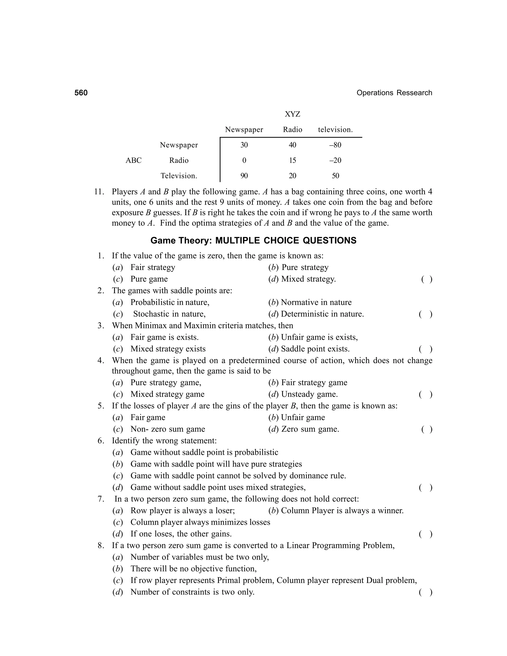Operations Research-2nd edition