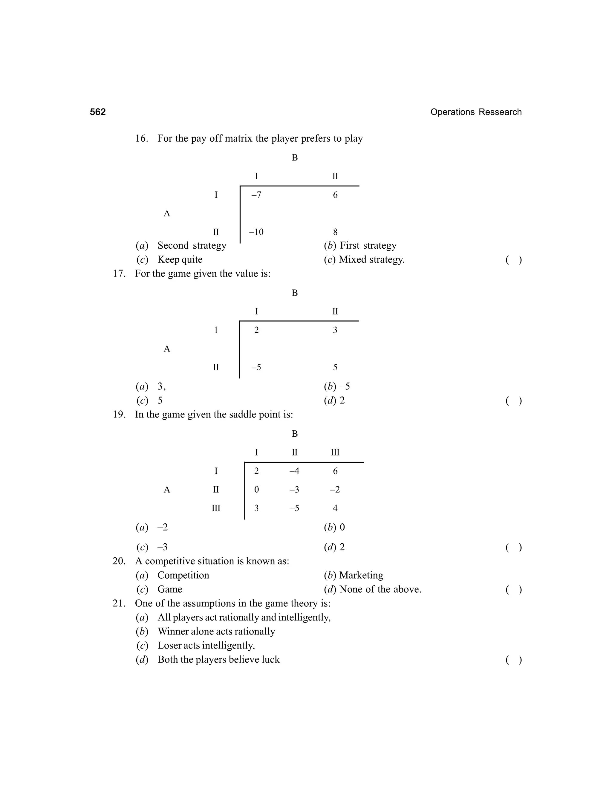 Operations Research-2nd edition
