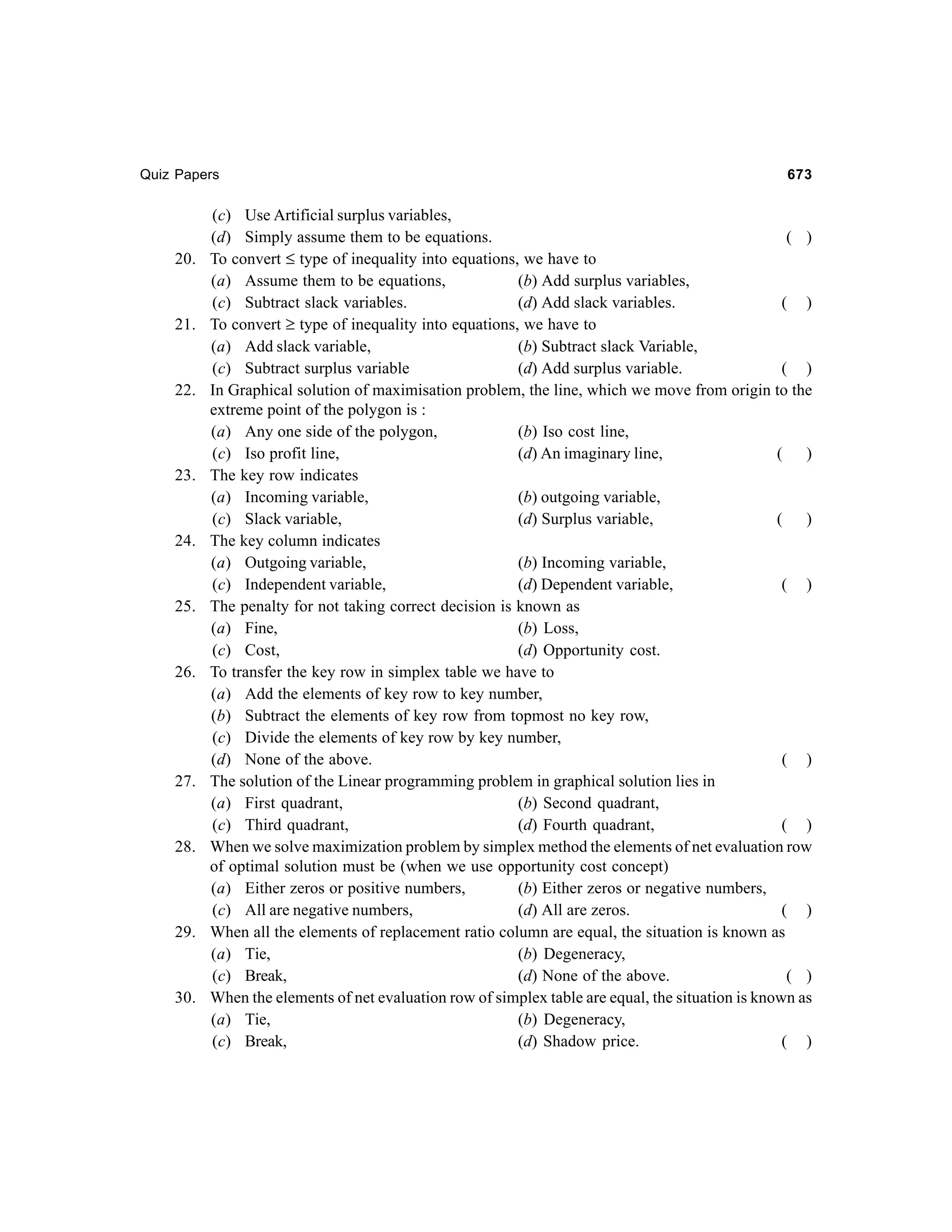 Operations Research-2nd edition