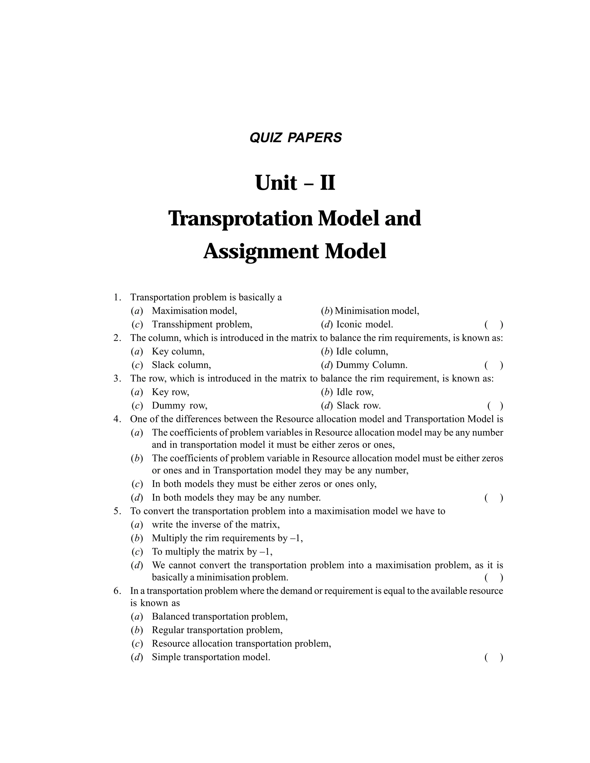 Operations Research-2nd edition