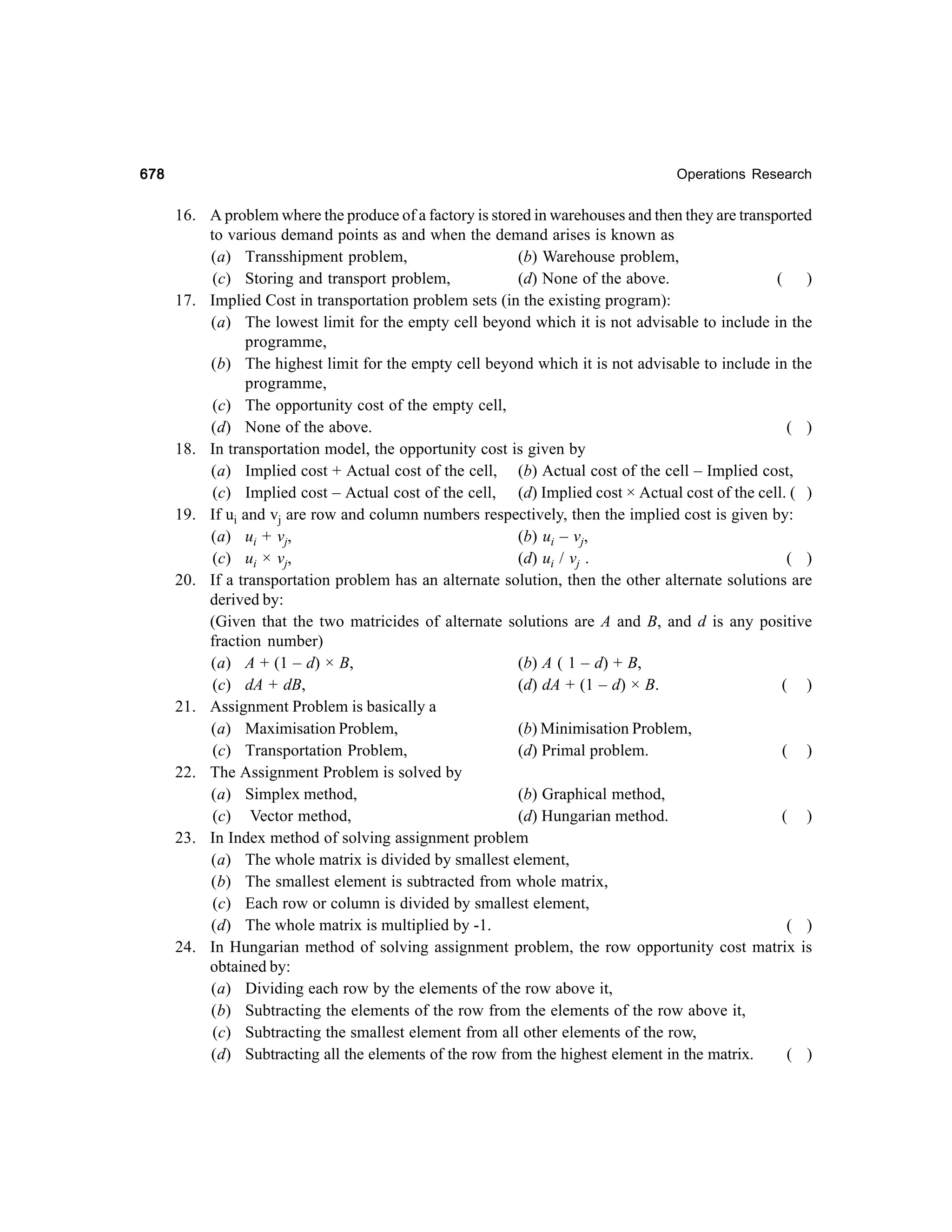 Operations Research-2nd edition