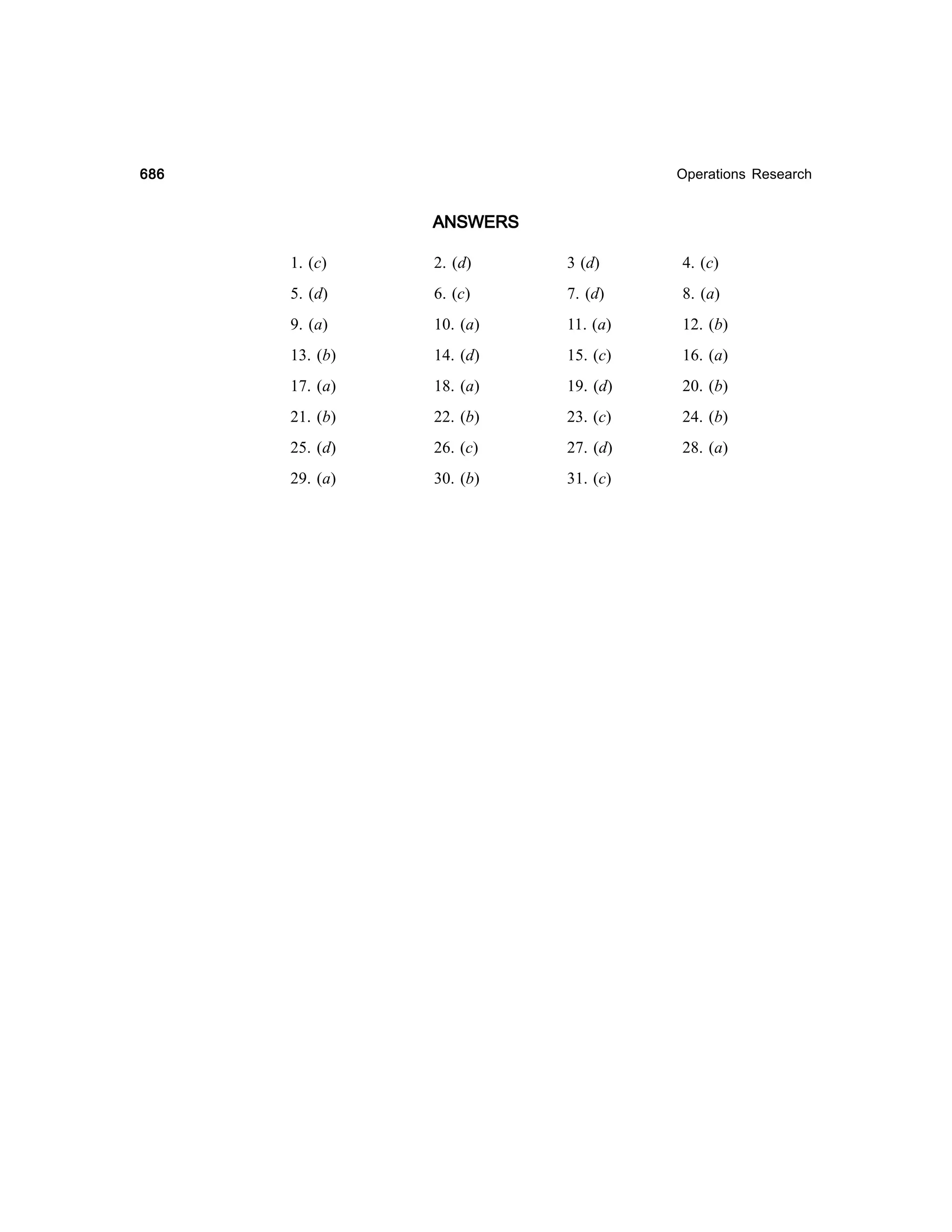 Operations Research-2nd edition