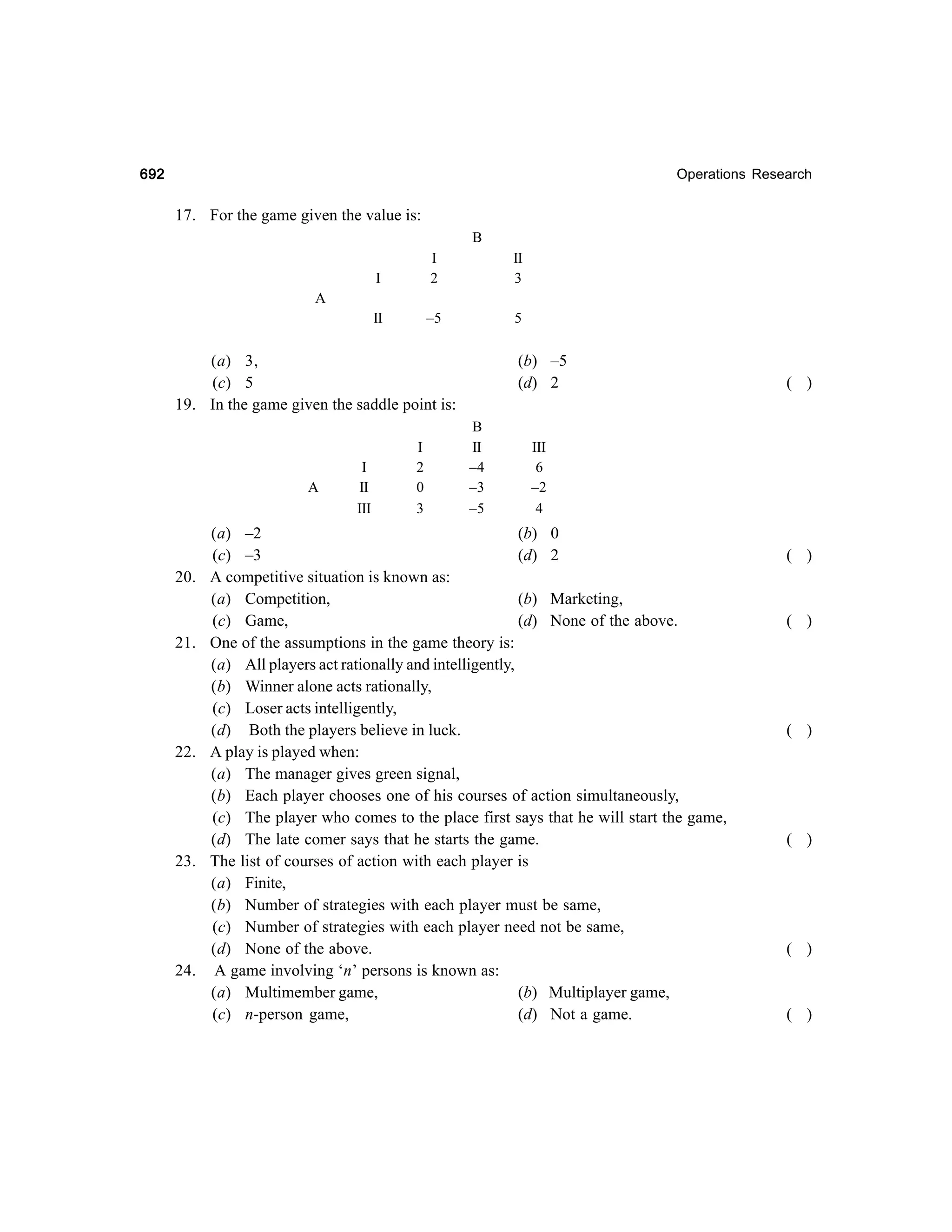 Operations Research-2nd edition