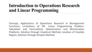 Decision Analysis and Operations Research for Managerial Optimization | PDF