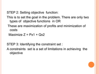 Operations Research ppt | PPTX