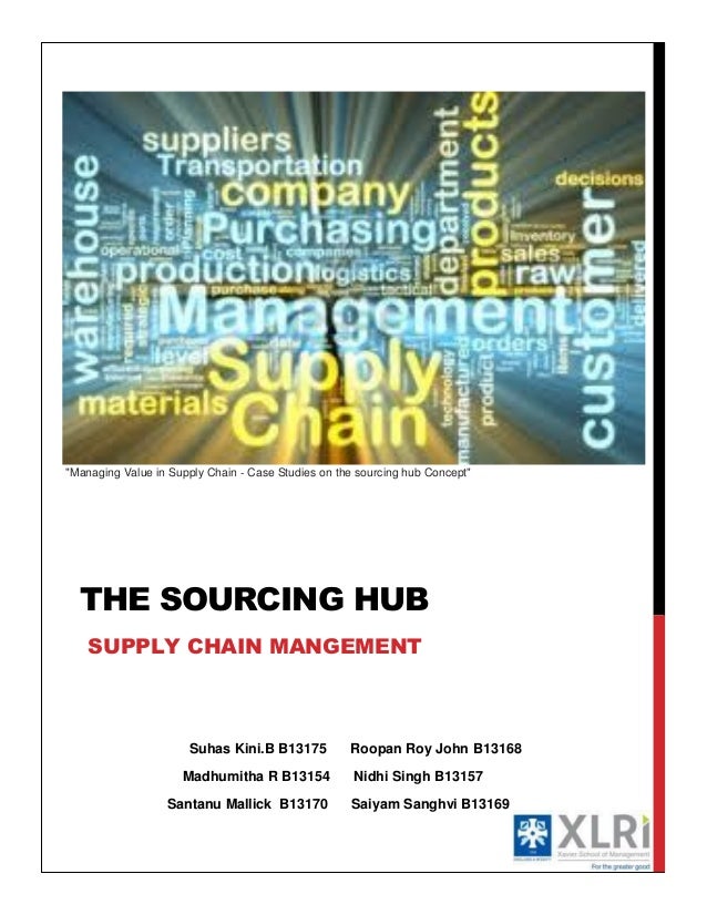 The Sourcing Hub in SCM