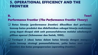 Operational Frontier Operation strategic and process management | PPTX