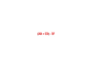 (AB + CD) - EF
___ ___ ___
 