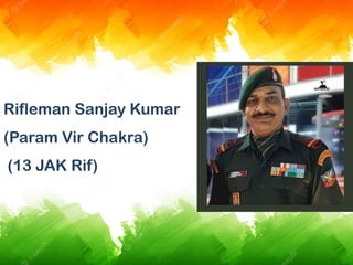 Kargil Vijay Diwas (The soldiers in the Kargil War) | PPTX