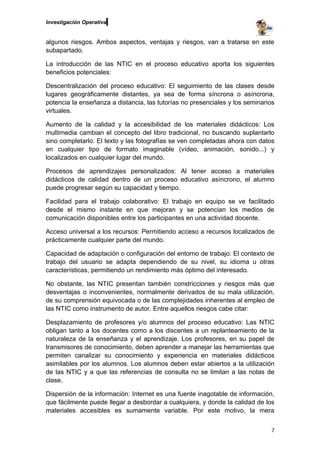 Investigación Operativa 1