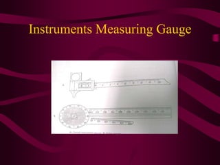 Instruments Measuring Gauge
 