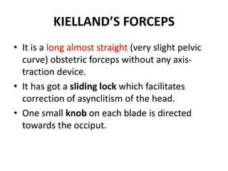 Kielland Forceps