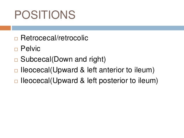 Operative Steps In Open Appendicectomy - 