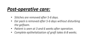 OPERATIVE SURGERIES of EAR.pptx