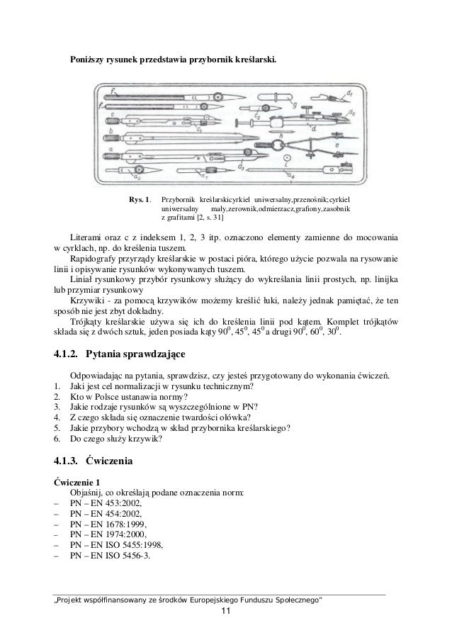 Posługiwanie Się Dokumentacją Techniczną