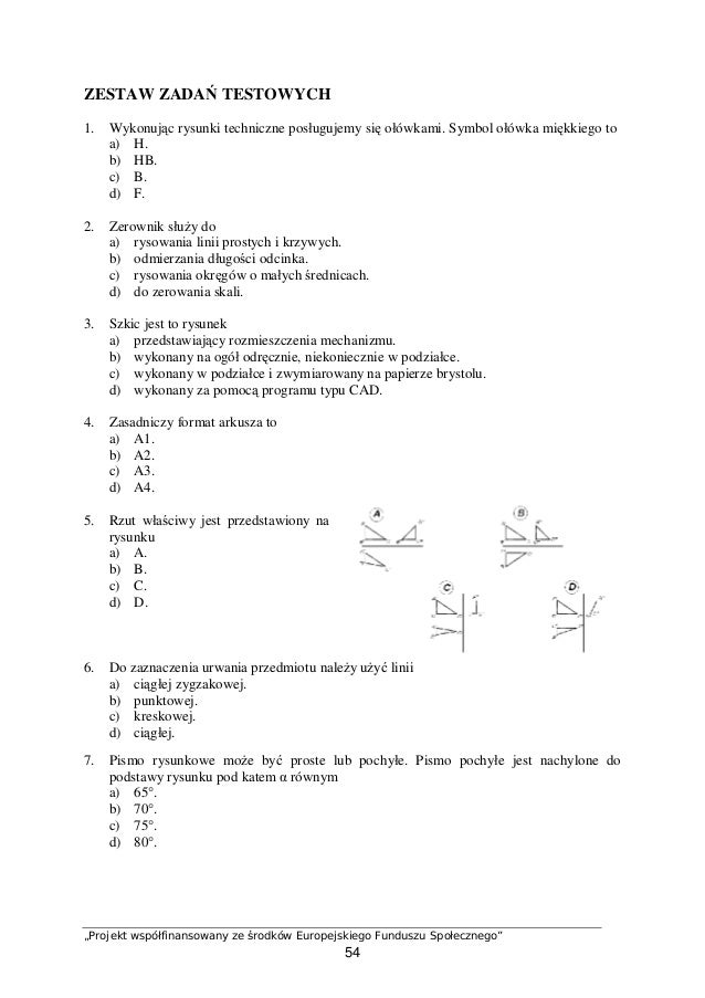 Posługiwanie Się Dokumentacją Techniczną