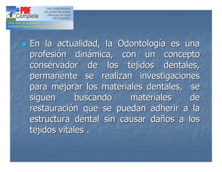 operatoria dental