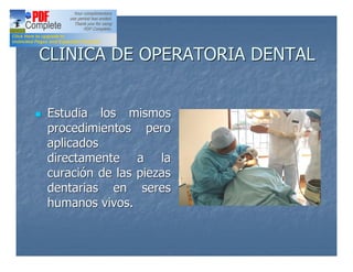 operatoria dental