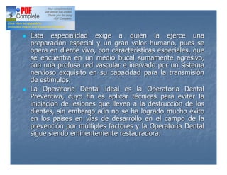 operatoria dental