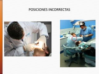 POSICIONES INCORRECTAS
 