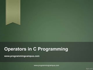 sizeof Operator in C Made Easy Lec: 28.5