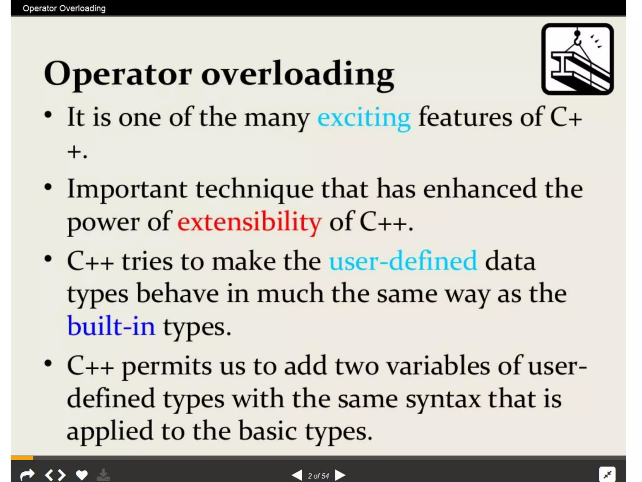 Operator overload  rr